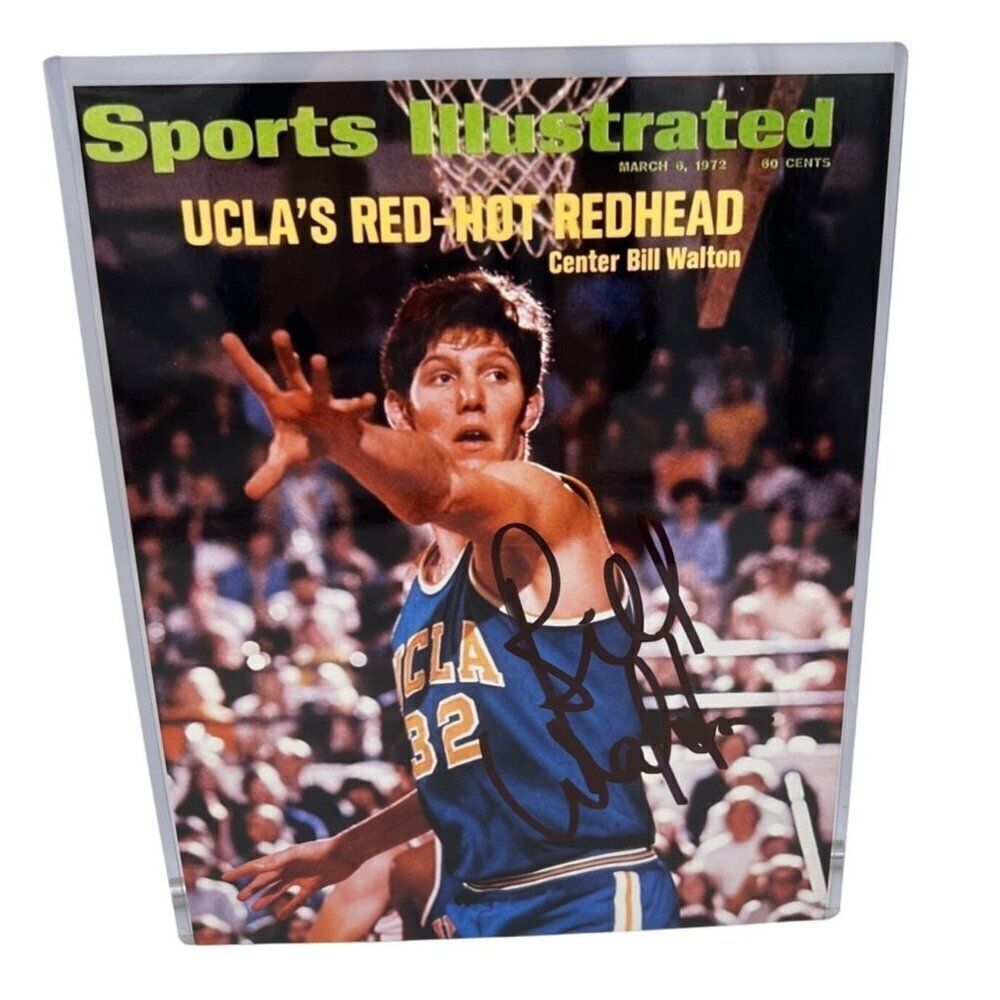 Bill Walton Signed Photo 11X14 UCLA Bruins